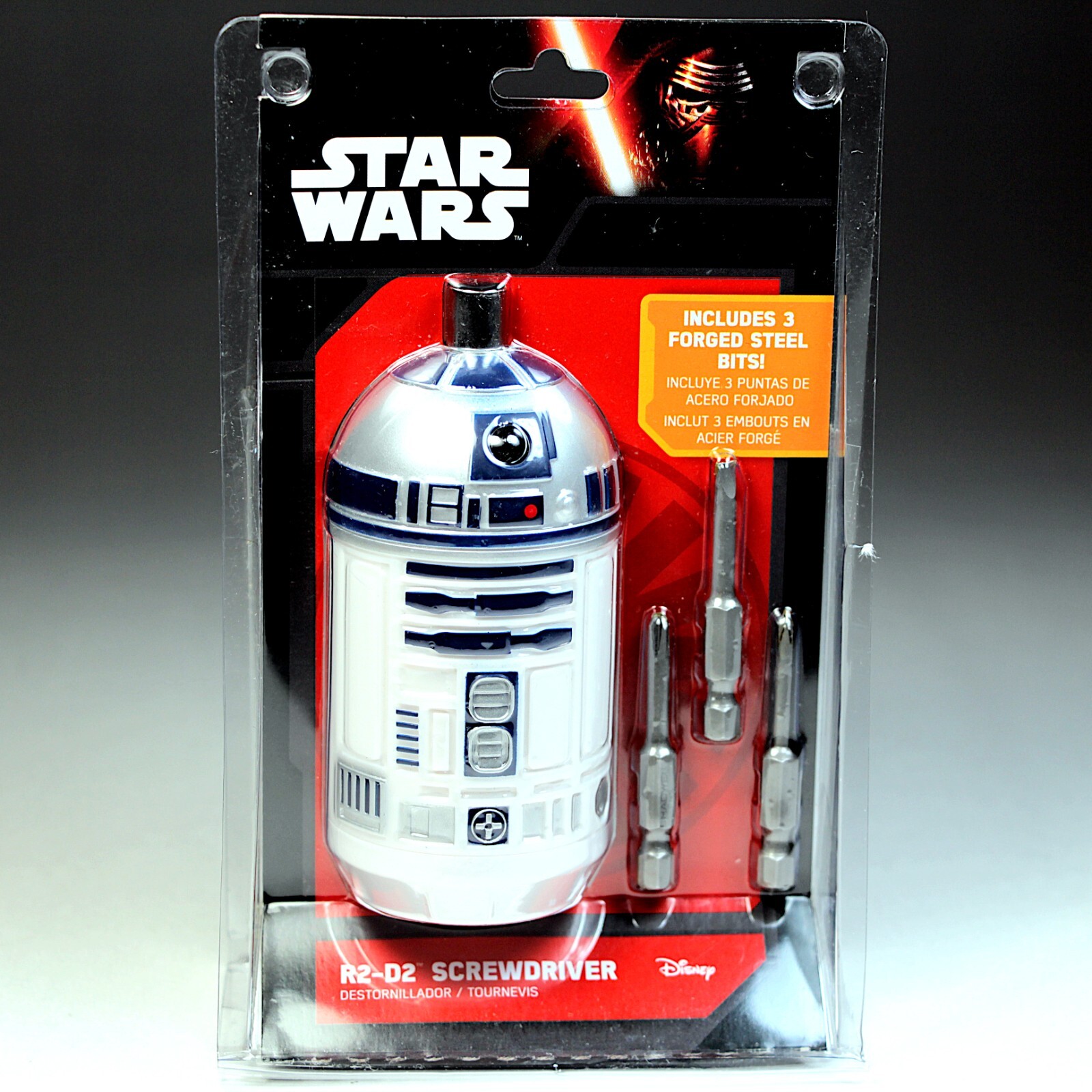Star Wars Disney/Lucasfilm R2-D2 Screwdriver 3-Bit Set by