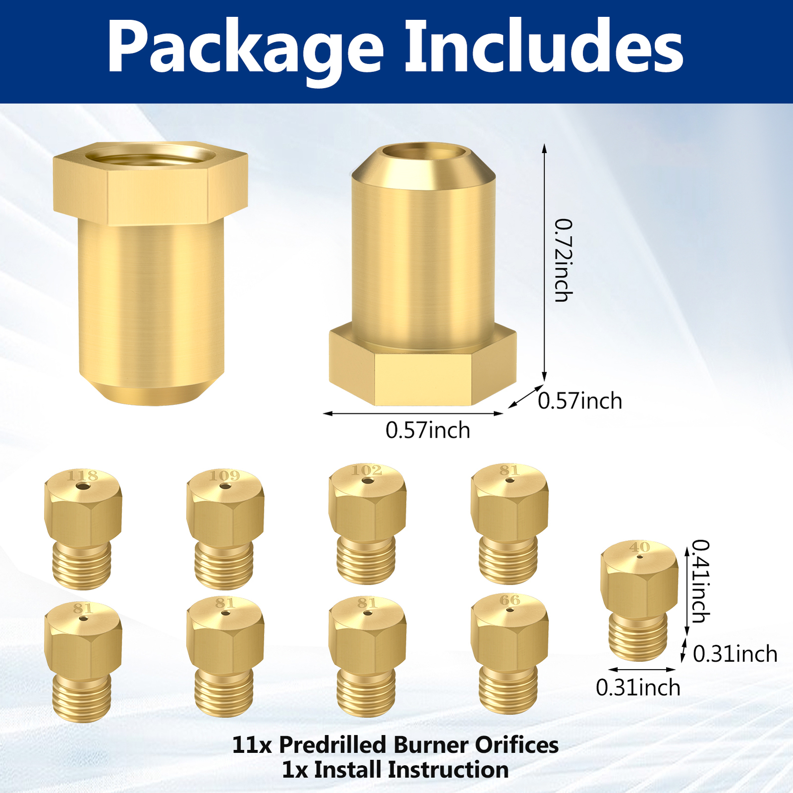 GRLP5 Range Natural Gas to LP Propane Conversion Kit For Frigidaire