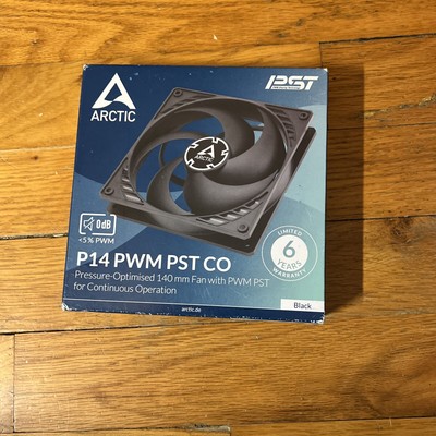 ARCTIC P14 PWM PST CO - PC Lüfter, 140 mm PWM PST Gehäuselüfter optimiert für st