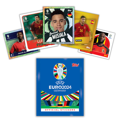 Topps UEFA EURO EM 2024 Deutschland Sticker - Einzelsticker zum aussuchen 3/3