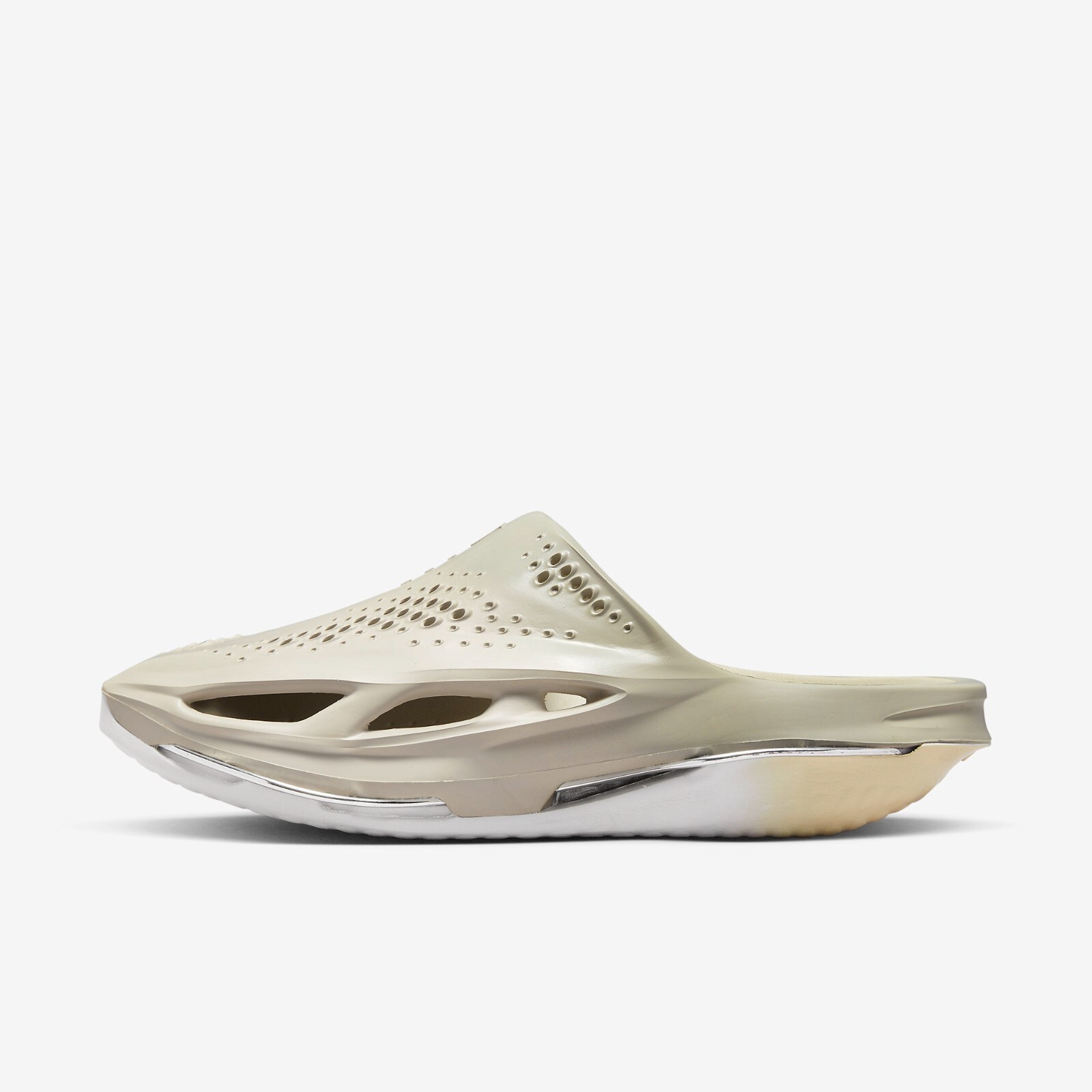 

Кроссовки Nike MMW 005 Slide Light Bone and Chrome DH1258-001 Shoes, Серебряный, Nike x Matthew M Williams 005 Slide Light Bone and Chrome