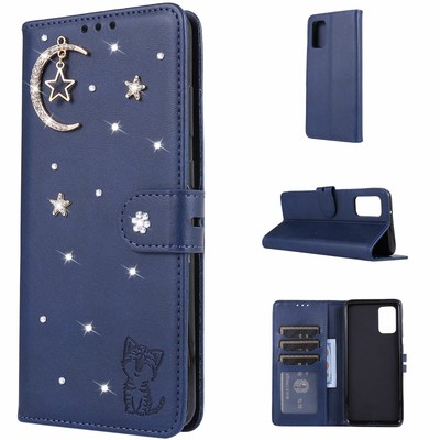For Samsung Galaxy S20 Note 10 S10 9 8 Wallet Card Stand Flip Case Pattern Cover