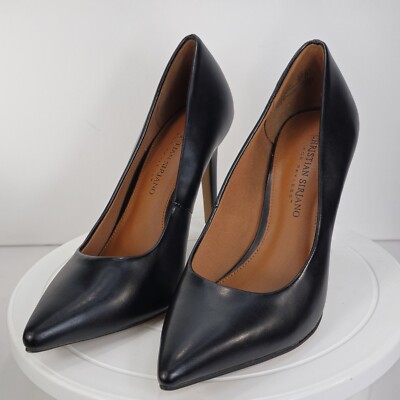 christian siriano for payless habit pointed toe pump heels black womens sz 95m 224483907330