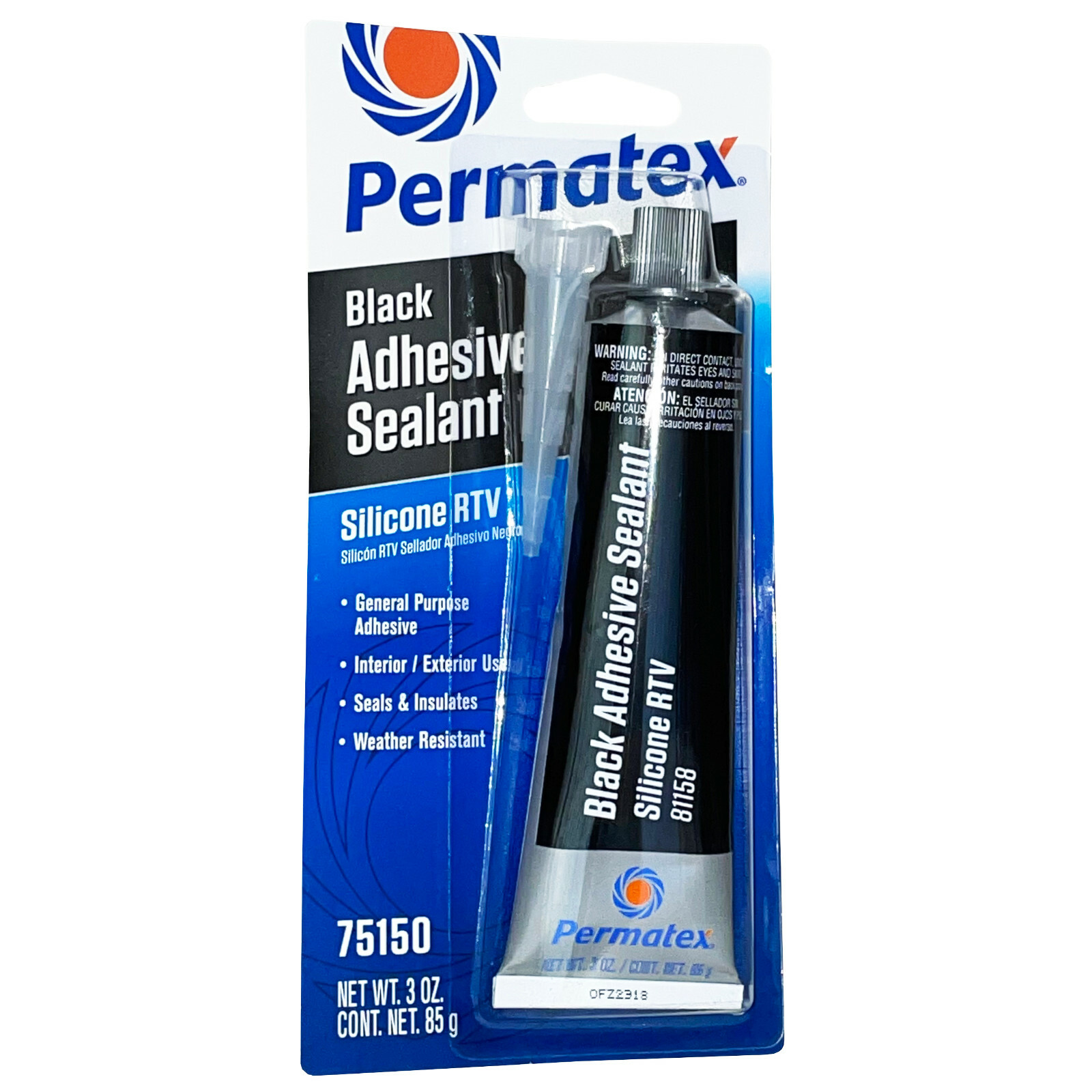 【メーカー直売】 SEALANT ADHESIVE Permatex BLACK RESISTANT WEATHER SILICONE 靴