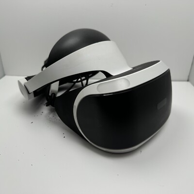 Sony PlayStation VR PSVR PS4 White CUH-ZVR1 Virtual Reality Headset ONLY