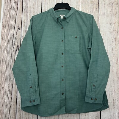 L.L bean Womens Button Up Shirt size XL