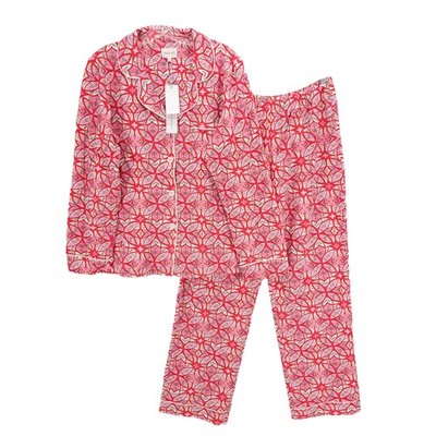 NWT BEDHEAD PJs Pajamas Women’s Long Sleeve Pant Set PRAIRIE DAWN Stretch MEDIUM