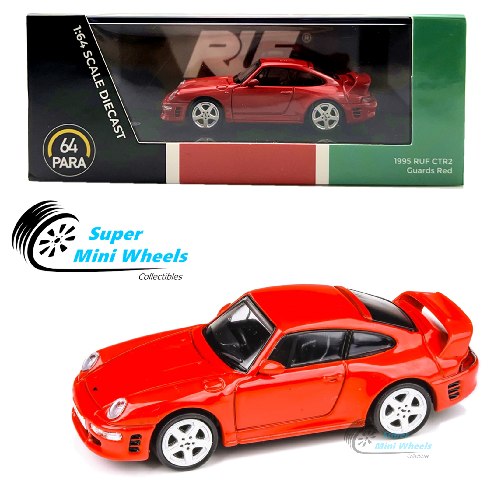 未開封RUF CTR 2 Sport 1996 ミニカー 1/43 希少Spark製 RUF CTR2 Sport 1996 色：WHITE 新品未使用 1/43