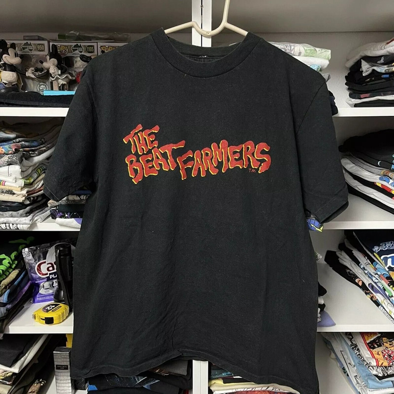 The Beat Farmers Logo Gift For Fan Black T Shirt