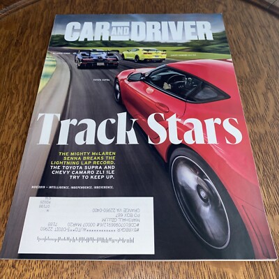 CAR AND DRIVER Magazine - Track Stars - NOV 2019 (VOL.62 NO.5)