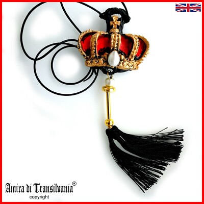 royal crown king queen jewelry talisman good luck money lucky prosperity wealth