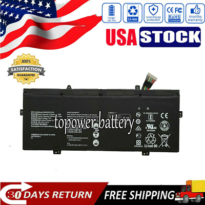 New Huawei Battery for HUAWEI Matebook 14'' Ryzen 5 3500U 2019 2ICP5/64/84-2 USA