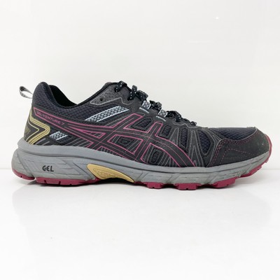 

Женские кроссовки Asics Gel Venture 7 1012A476 черные кроссовки размер 9.5, Черный, Gel Venture 7