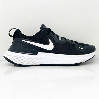 Nike Womens React Miler CW1778-003 Черные кроссовки для бега, размер 9