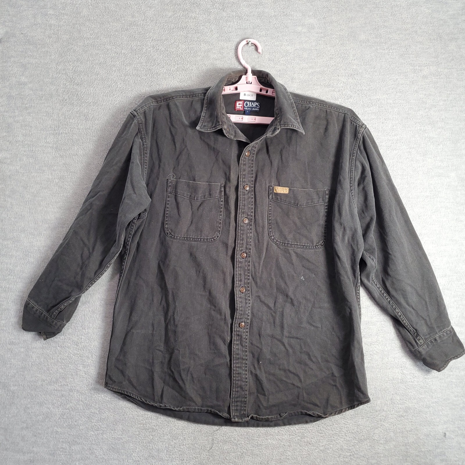 90's CHAPS RALPH LAUREN セットアップスーツ ブラック 90sビンテージ CHAPS ラルフローレン セットアップ スーツ
