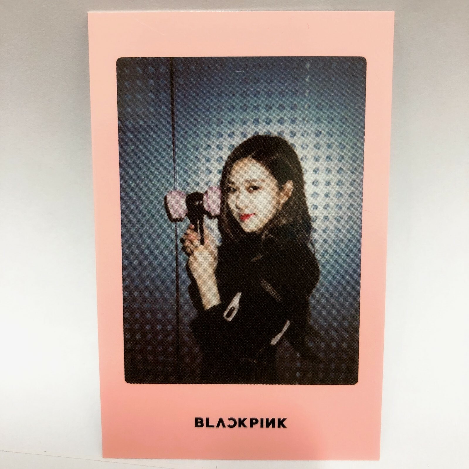 タレントカード BLACKPINK ROSE Blackpink Rose Official Lightstick Photocard Photo Card Pink