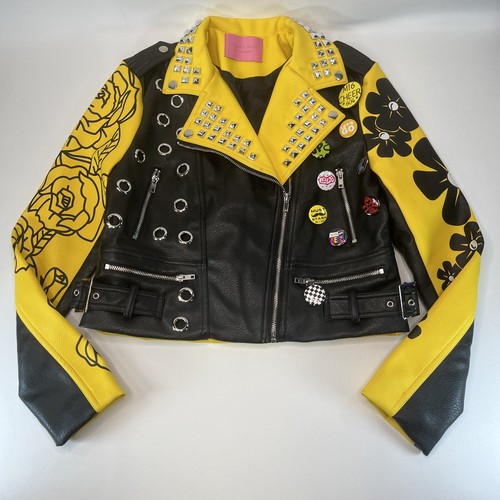 Azalea Wang for AKIRA Scouts Honor Moto jacket Size S Black