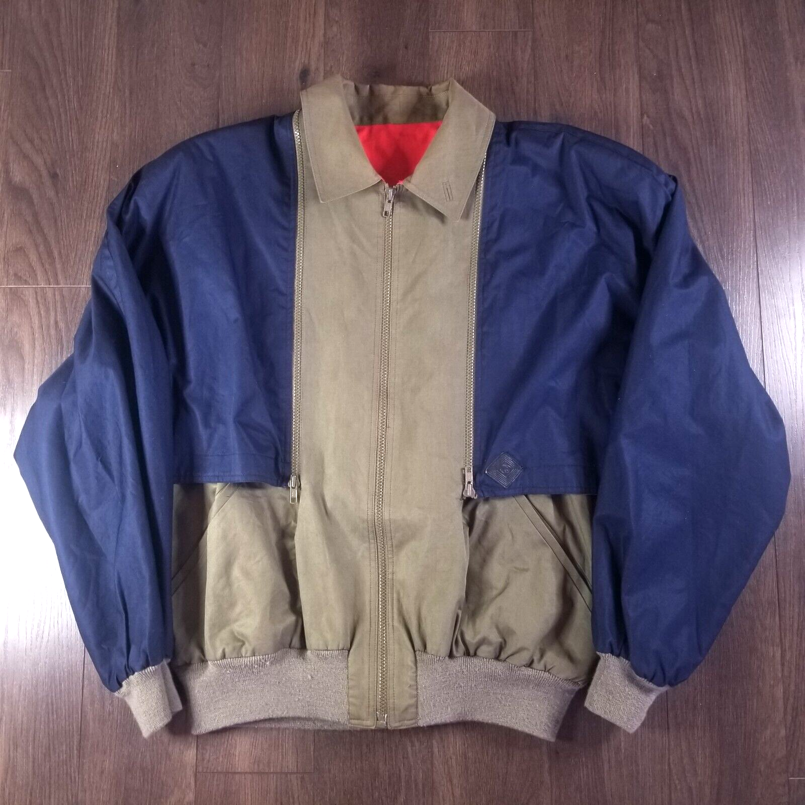 Vintage 70's 80's Men's Gucci Jacket Wool Windbreaker