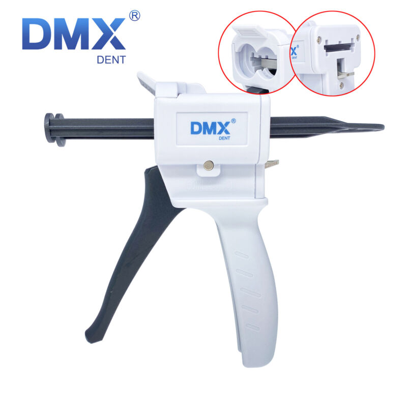 Dental Impression Mixing Cartridge Dispenser Gun Temporary Crown&bridge Protemp