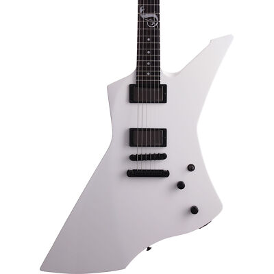 LTD SNAKEBYTE  White ストラップ付き 美品 ESP LTD Snakebyte James Hetfield Signature E/G, Ebony