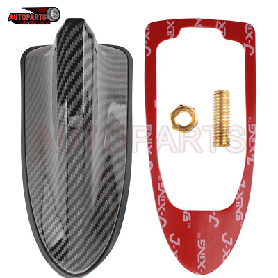 6.3''x 3.1''x 3.0'' Black Gross Shark Fin Antenna AM/FM Signal Radio Aerial 