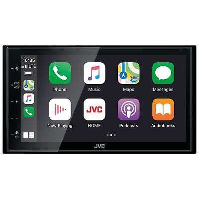 JVC KW-M560BT Digital Media Receiver 6.8'' Touch Panel Compatible With Apple C...