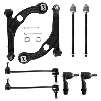 Front Lower Control Arms Sway Bar Tie Rod for 13-16 Dodge Dart SXT/SE Sedan 2.0L