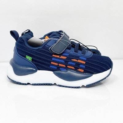 

Off Brand Boys KS201001 Blue Hook And Loop Low Top Повседневная обувь Кроссовки Размер 9.5, Синий