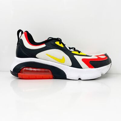 Nike Boys Air Max 200 AT5627-005 Многоцветная повседневная обувь Кроссовки Размер 6Y