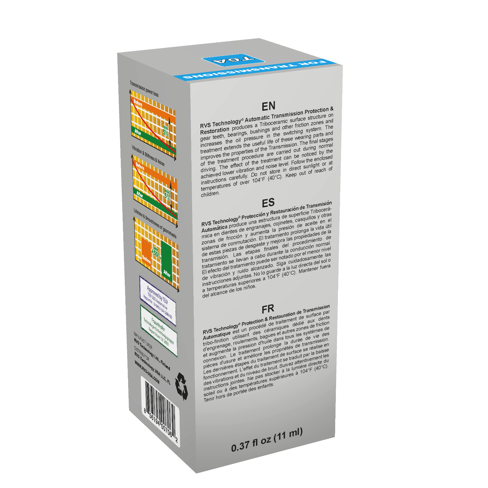 RVS Technology T6A transmission treatment,restore your trans,reduce harsh shifts
