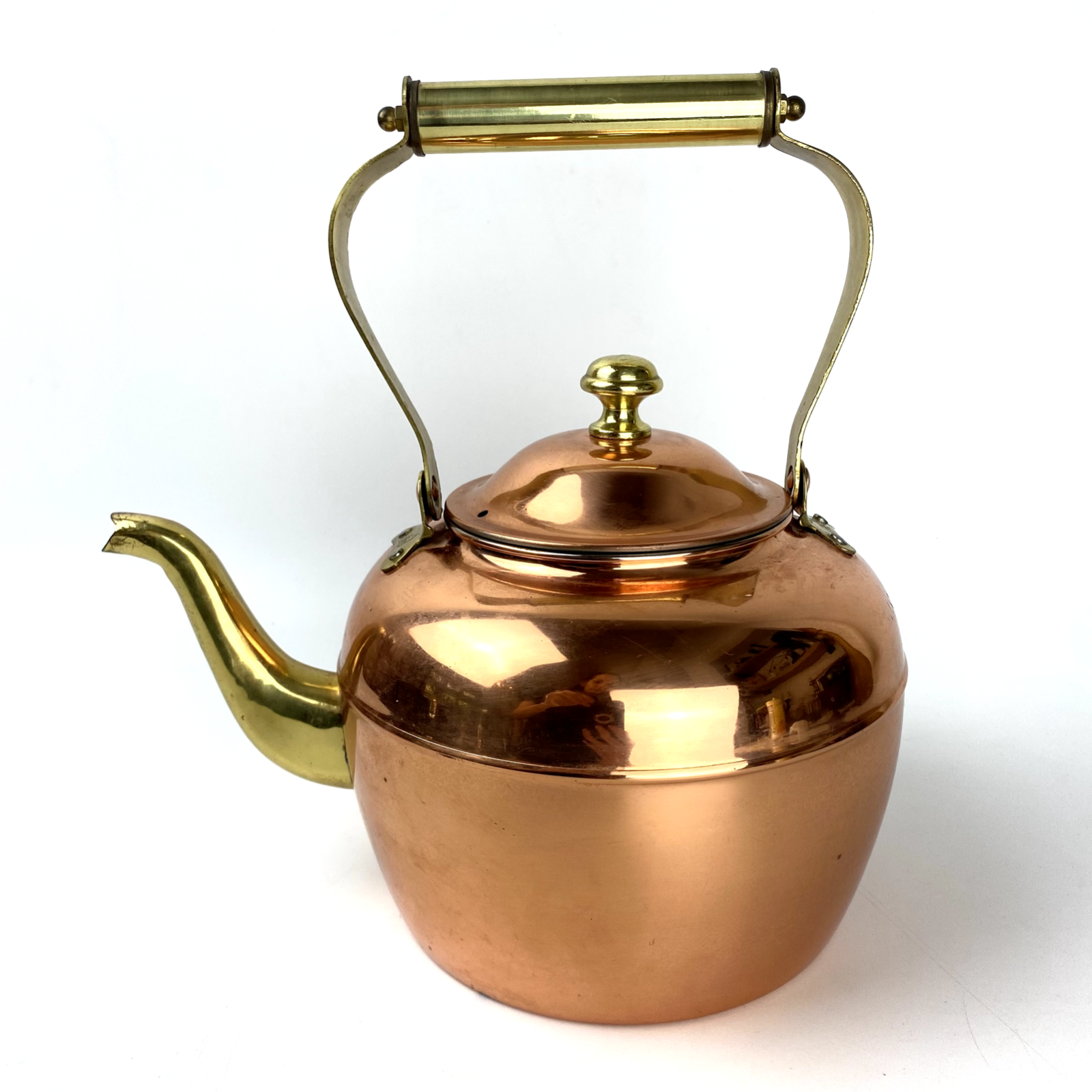 W/ Brass Spout & Moveable Handle 10