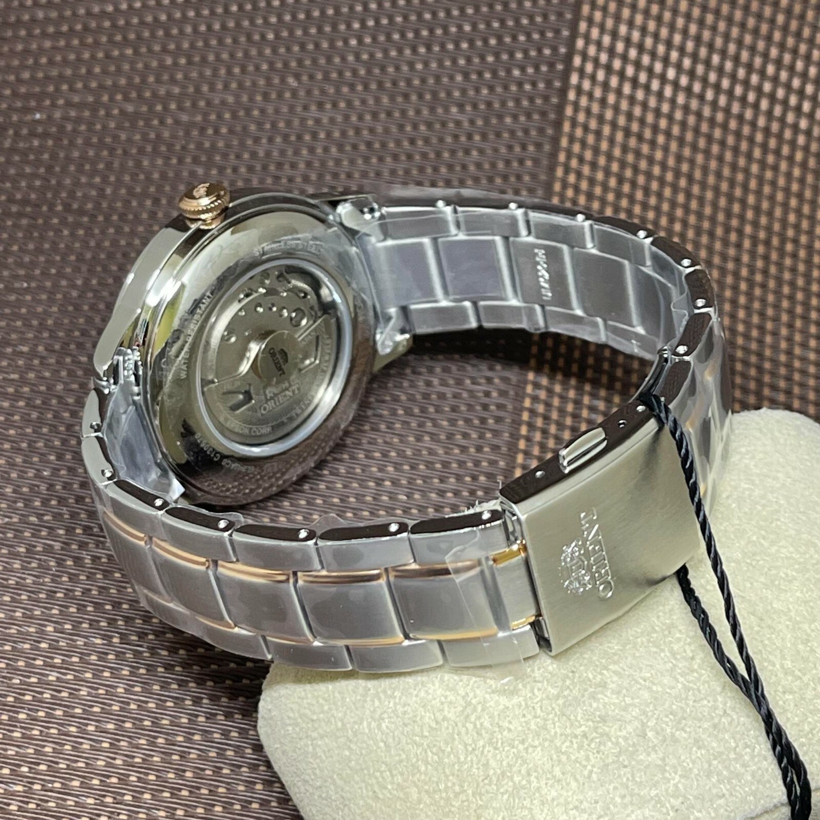 Pre-owned Orient Ra-as0101s10b Sun & Moon Series Classic Mechanical Men's Watch Ra-as0101s