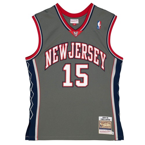 

MITCHELL - NESS NBA ALT JERSEY NEW JERSEY NETS 2004 VINCE CARTER, Pewter grey