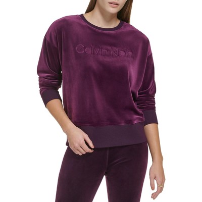 

Женские худи и свитшоты Calvin Klein с длинным рукавом и логотипом Calvin Crew