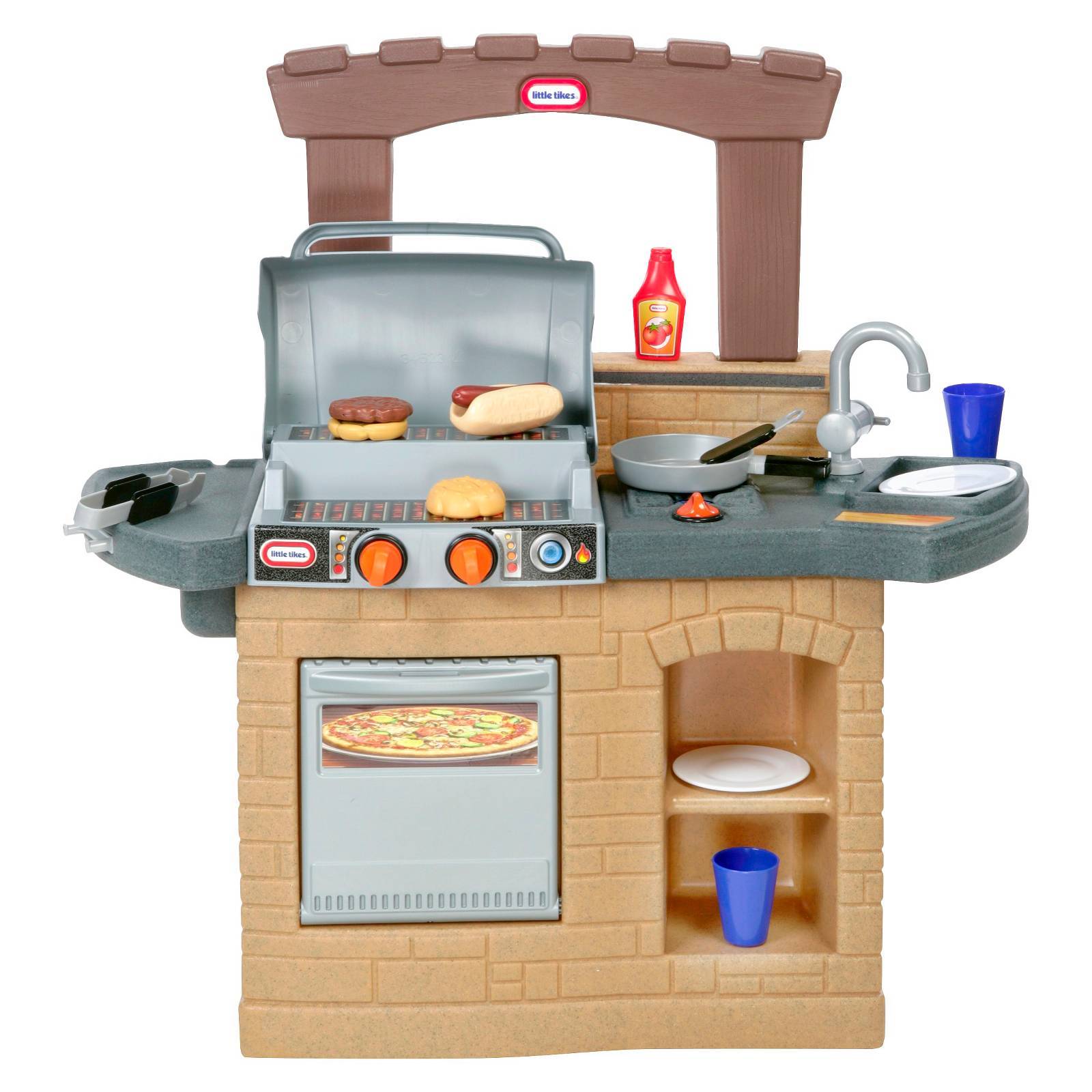Little Tikes Cook N Play Outdoor BBQ Grill 050743633911 EBay