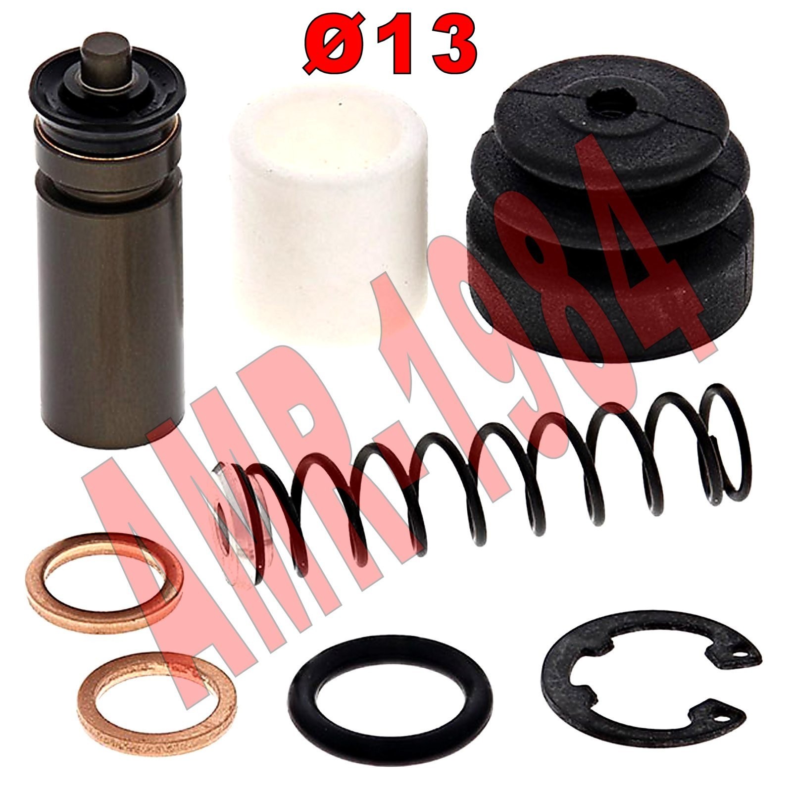 KIT REVISIONE PISTONCINO POMPA FRENO POSTERIORE  Ø 13 x 39    4110752