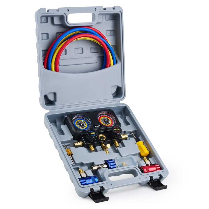 3 Way Air Conditioner Diagnostic Manifold Gauge Set