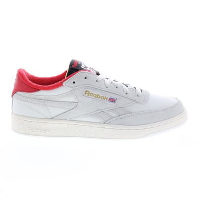 Reebok Club C Revenge HQ4143 Мужские серые замшевые кроссовки Lifestyle