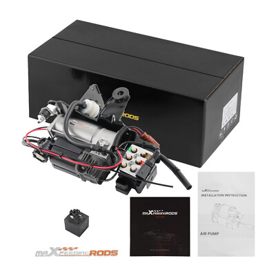 Compresseur de suspension pneumatique support + bloc de soupapes For Audi A6 4F