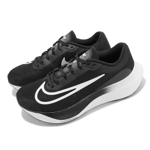

Nike Zoom Fly 5 Black White Men Road Running Jogging Marathon Shoes DM8968-001, Черный, Zoom Fly 5
