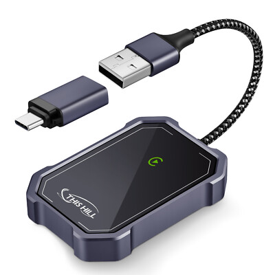 Wireless CarPlay Adapter Dongle USB For Apple iOS Car Auto Navigation Player