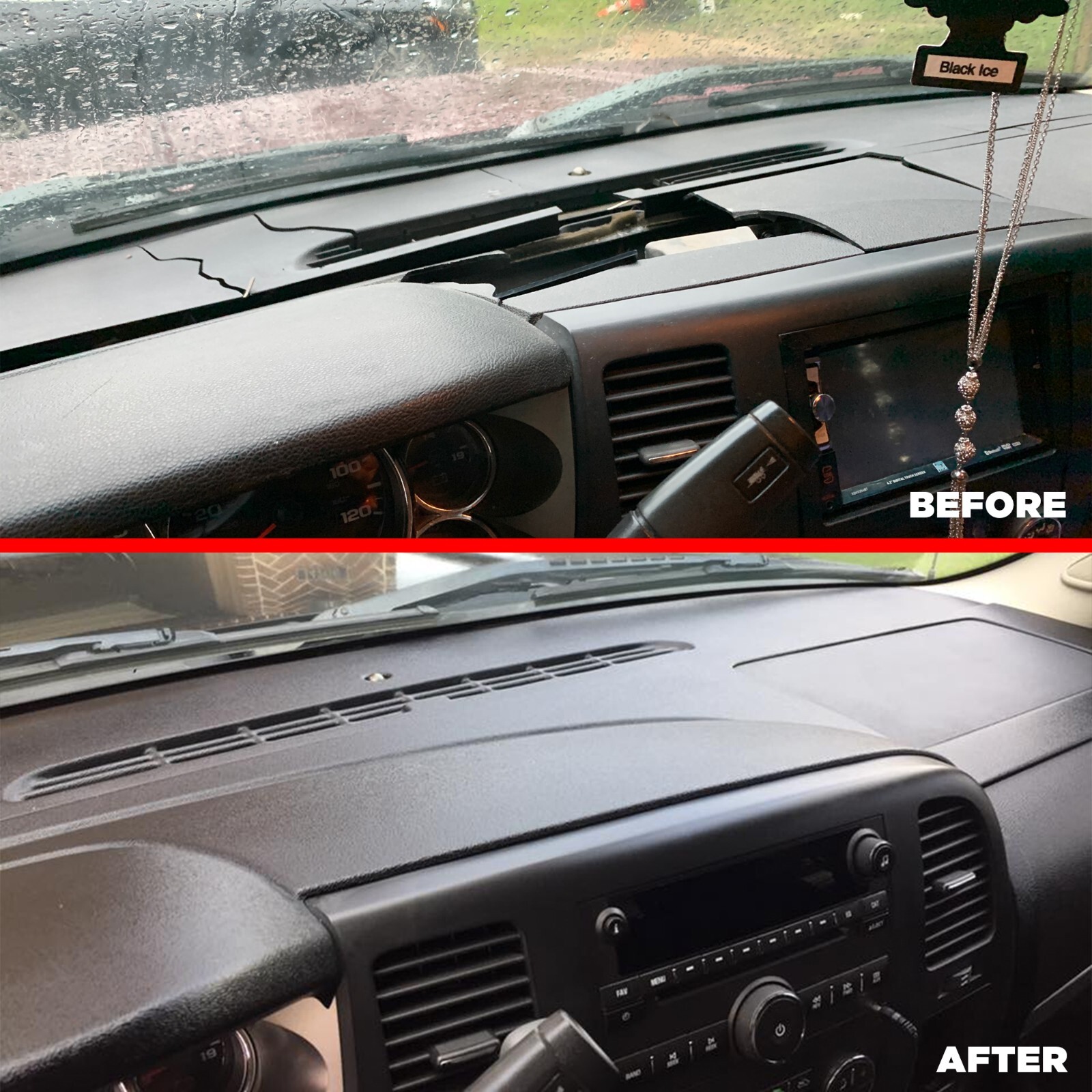 DashSkin Dash Cover for 07-13 Silverado Sierra with Dual Glovebox in Black