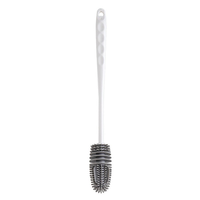 Long Handle Cup Cleaning Brush Bottle Scrubbing Silicone Cleaner Washing Brush