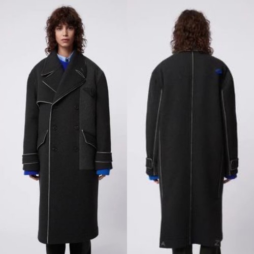 ADER ERROR × ZARA Over Size Wool Coat Zara X Adererror Wool Blend Oversized Coat Grey Gray Size XS