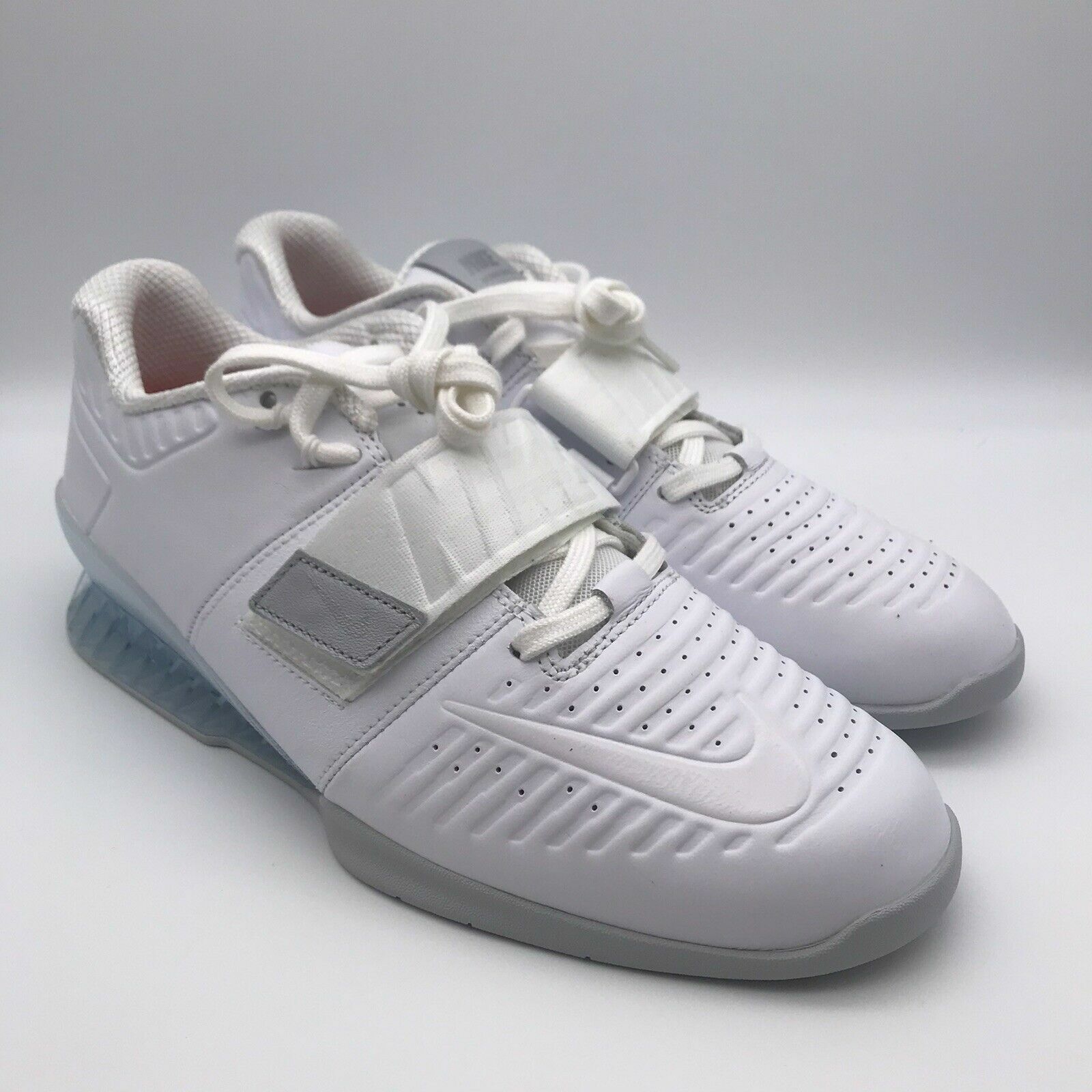 nike romaleos 3 all white