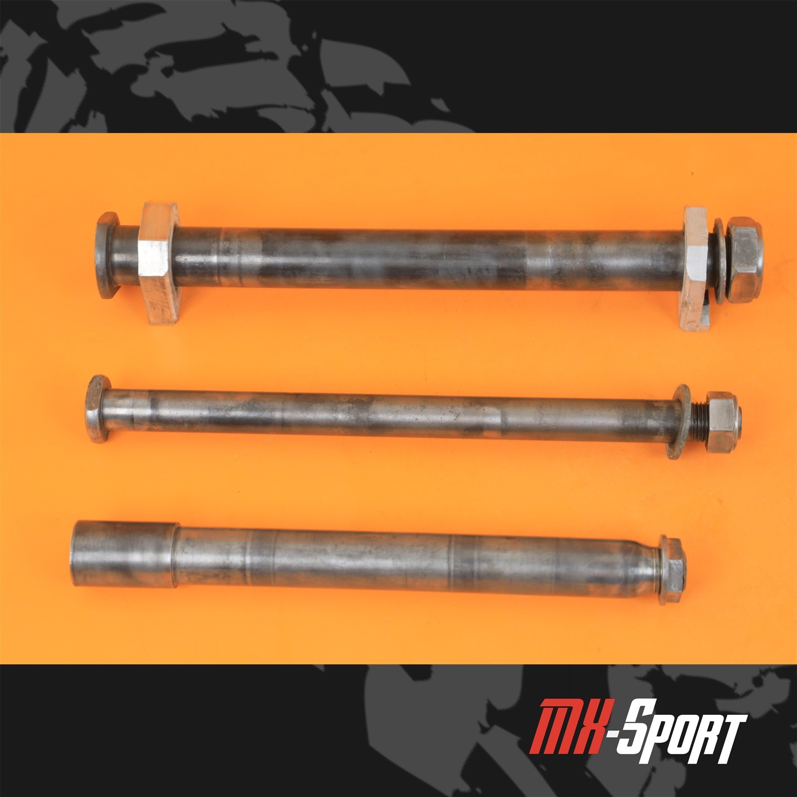 05-07 2005 RMZ450 RMZ 450 OEM Axles Front Rear Axle Swingarm Arm Pivot Bolt