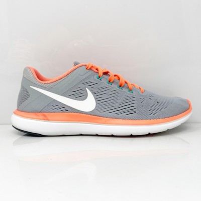 Кроссовки для бега Nike Womens Flex 2016 Run 830751-003 серые, размер 7,5, Серый, Flex 2016 Run