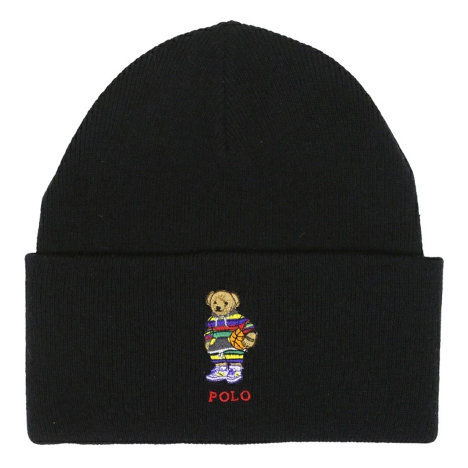 Polo Ralph Lauren Polo Bear Шляпа-чулок, кепка-часы, Шапочка-бини - Черный