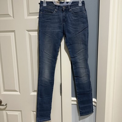 Women s Size 27 Ksubi Super Skinny Low Rise Blue Jeans