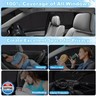 XCBYT 2010-2021 Grand Cherokee Window Shades (Not for Grand Cherokee L), 6 Layers Thickened Car Window Covers, 2 in 1 Car Privacy Curtains, 100% Blackout and Heat Insulation Sunshade for Camping(Sliver)